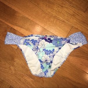 VS Blue+Green Floral Patterned Swim Bottoms